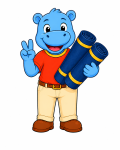 Reg holding a rolled Hippo Mat and holding up two fingers for Level 2 Pre-Order Perks.